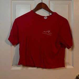 GARAGE Red Crop Top